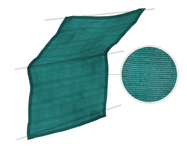 Palram-Canopia Schattiergewebe für Gewächshäuser 230x265cm + 10 Pflanzaufhänger